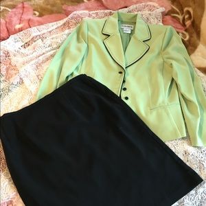 Super Cute Plaza South Blazer And Skirt